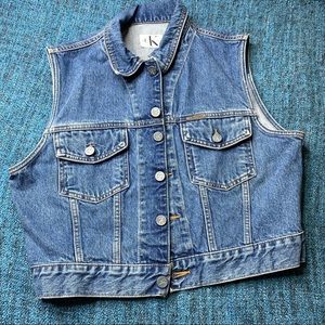 Vintage CALVIN KLEIN Denim Vest